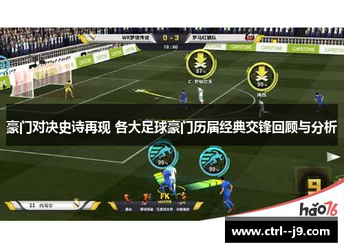 豪门对决史诗再现 各大足球豪门历届经典交锋回顾与分析 豪门对决史诗再现 各大足球豪门历届经典交锋回顾与分析